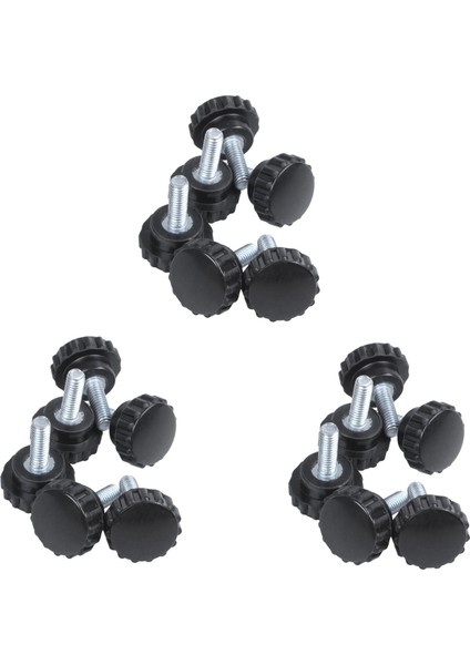 18 Pcs M4X10 Dişli Tutuklu Thumbscrew Kavrama Topuzlar Başparmak Vida (Yurt Dışından)