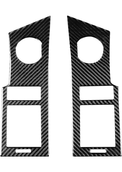 Jeep Liberty Için Karbon Fiber 2008-2012 Gösterge Paneli Yan Hava Havalandırma Kapağı Dekorasyon Trim Iç Aksesuarlar (Yurt Dışından)