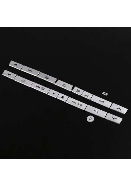 Araba Merkezi Kontrol Klima Düğmesi Jaguar Için Dekorasyon Çıkartması Xf Xfl 16-20 Xe Xel 15-19 (Yurt Dışından) modelleri