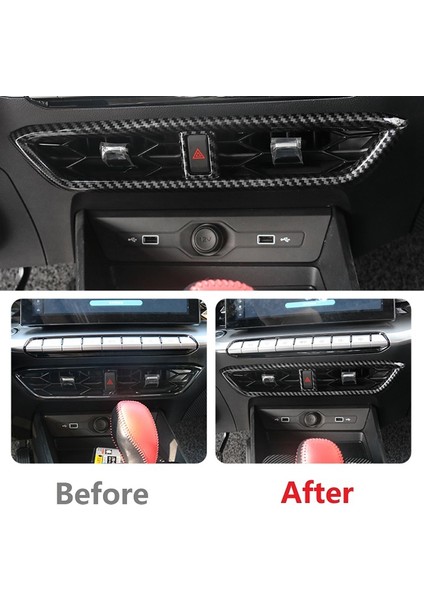 Mg 5 Mg5 2020 2021 Otomobil Merkezi Kontrol Gösterge Tablosu Hava Çıkış Havalandırma Kapağı Döşeme Dekorasyon Çerçevesi Karbon Abs Aksesuarları (Yurt Dışından) fırsatları