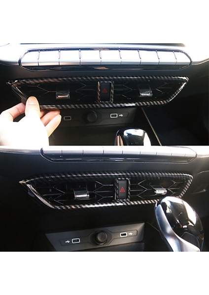 Mg 5 Mg5 2020 2021 Otomobil Merkezi Kontrol Gösterge Tablosu Hava Çıkış Havalandırma Kapağı Döşeme Dekorasyon Çerçevesi Karbon Abs Aksesuarları (Yurt Dışından) indirimleri