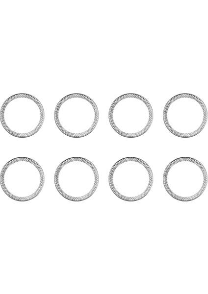 8x Motor Başlatma Depolama Anahtarı Düğmesi Halka Trim Kapak Land Rover Range Rover Sport 14-18 Range Rover-Vogue 13-18 (Yurt Dışından)