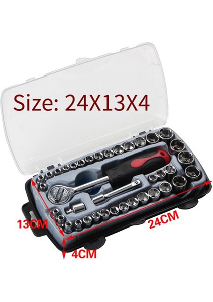 40 Parçalı Soket Kombinasyon Seti Soket Anahtarı Seti Otomatik Tamir Araçları Ev Donanım Araçları Soket Kombinasyon Araçları (Yurt Dışından) fiyatları