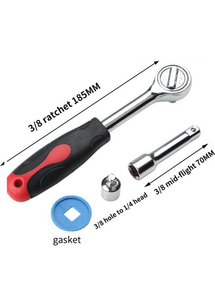 40 Parçalı Soket Kombinasyon Seti Soket Anahtarı Seti Otomatik Tamir Araçları Ev Donanım Araçları Soket Kombinasyon Araçları (Yurt Dışından) modelleri