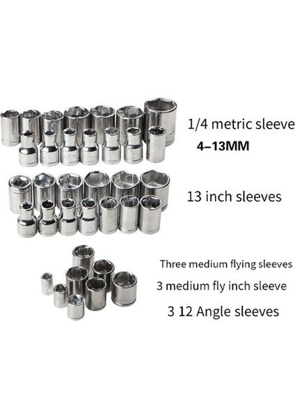 40 Parçalı Soket Kombinasyon Seti Soket Anahtarı Seti Otomatik Tamir Araçları Ev Donanım Araçları Soket Kombinasyon Araçları (Yurt Dışından) indirimleri