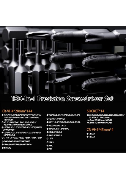 180&#39;DE 1 Manuel Hassas Tornavida Seti, Profesyonel Bilgisayar Tornavida Kiti, Matkap Bitli Takım Onarım Kutusu (Yurt Dışından) fırsatları