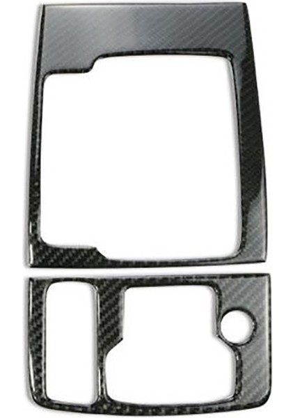 Mazda Cx5 Cx-5 2015 2016 Karbon Fiber Dişli Vites Kutusu Kapağı Trim Dekorasyon Çerçevesi Iç Araba Aksesuarları Yüksek Eşleşme (Yurt Dışından)