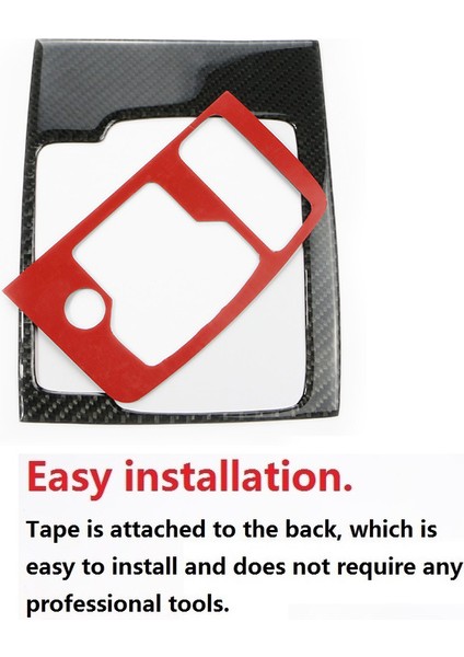 Mazda Cx5 Cx-5 2015 2016 Karbon Fiber Dişli Vites Kutusu Kapağı Trim Dekorasyon Çerçevesi Iç Araba Aksesuarları Yüksek Eşleşme (Yurt Dışından) indirimleri