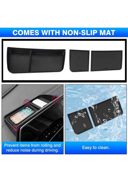 Vw Id.4 Id4 Crozz 2021-2023 Merkez Konsolu Dash Depolama Tepsisi Aksesuarları Için Gösterge Tablosu Tepsisi (Yurt Dışından) fırsatları