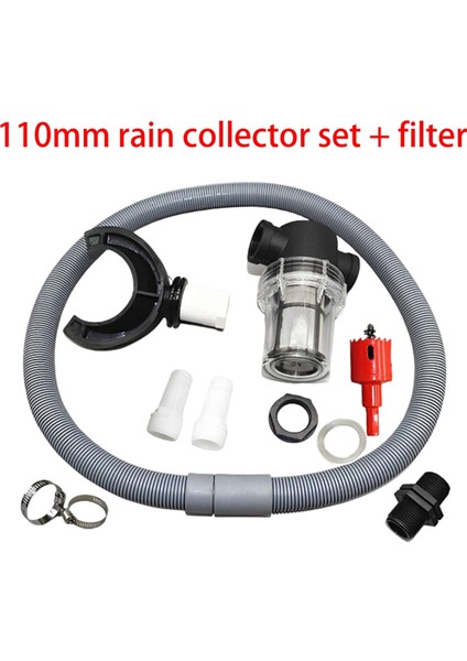 Yağmur Catcher Yağmur Varil Saptırıcı Yağmur Suyu Toplama Sistemi 1 Set 110MM Esnek Hortum Dayanıklı Sızdırmaz Kauçuk Halka (Yurt Dışından) fiyatları
