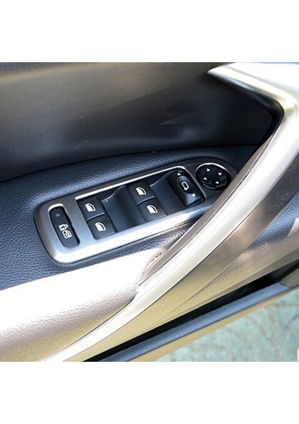 Kapı Penceresi Kaldırıcı Koruma Krom Trim Kapak Şeridi Peugeot 508 Citroen C5 Aksesuarları (Yurt Dışından) fırsatları