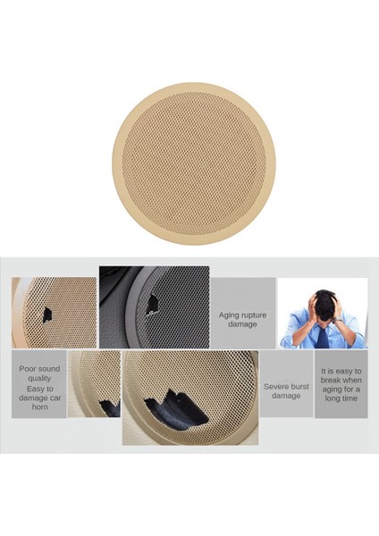 Bmw F30 F31 F34 3 Serisi F20 F20 F21 F22 F23 Araç Ön Kapı Hoparlör Kapağı Ses Boynuzları Kasa Trim Koyu Bej (Yurt Dışından) indirimleri