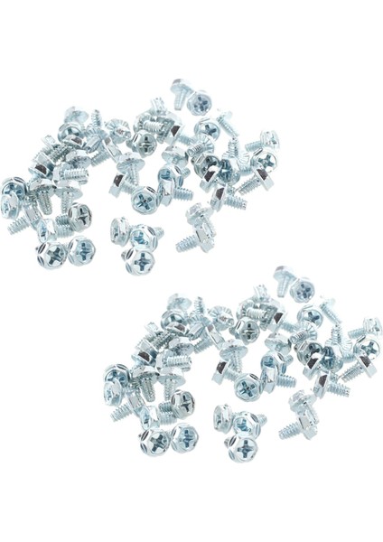 100 Adet Quadrex Kafa Kısa Bilgisayar Kasası Anakart Vidaları (Yurt Dışından)