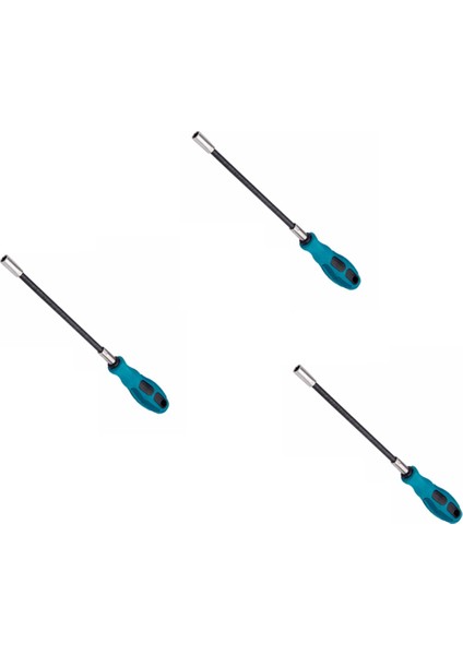 3pcs 7mm Soket Tornavida Esnek Hex Flex Manuel Soket Vidalı, El Aletleri (Yurt Dışından)