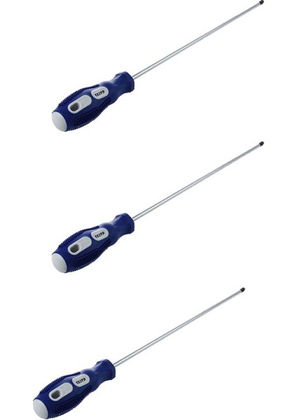 3x 12 Inç Uzunluğunda Sap 6mm Manyetik Uç Çapraz Kafa Phillips Tornavida (Yurt Dışından)