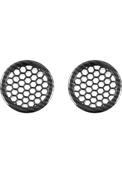2 Adet Araba Iç Hoparlör Döşeme Byd Yunus Için Karbon Fiber Rengini Kapsar (Yurt Dışından)
