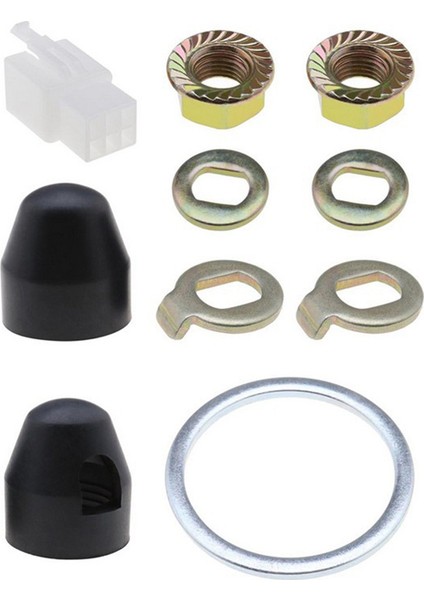 M14 2set Ebıke Tekerlek Motor Mili 14MM Mil Vidalı Kaplama Çöpçi/ara/somun Kapağı 500-5000W Motor Için E-Bisiklet Tekerleği Kilidi (Yurt Dışından) modelleri