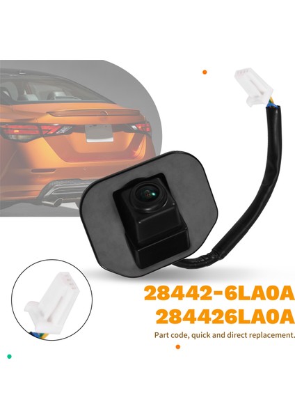 Araba Ters Arka Görünüm Park Yardım Kamerası 28442-6LA0A Nissan Sentra 2019-2022 Yedekleme Yardım Kamerası 284426LA0A (Yurt Dışından) fırsatları