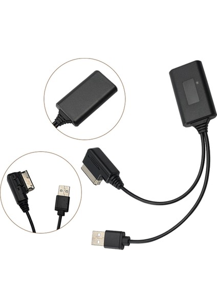 Audi Amı Mmı 2g Aksesuarı Için USB Araba Müziği Bluetooth Aux Audiootooth Kablosu (Yurt Dışından) fırsatları