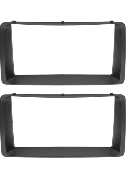 2x Araç Gösterge Tablosu Çerçeve Radyo Fasya Dash Mp5 Toyota Corolla Için Player DVD Adaptör Çerçevesi 2003 2004 2005 2006 (Yurt Dışından)