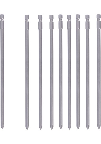 9pcs 1/4 Inç 200MM Ph1 Ph2 Ph2 Phillips Manyetik Uzun Hex Çapraz Kafa Tornavida Bitleri S2 Elektrik Matkabı Güç Sürücü Araçları (Yurt Dışından) indirimleri