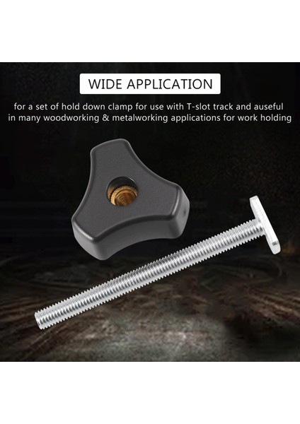 2 Set T Vidası ve M8 Plastik Sap, Metal Hızlı Oyunculuk T-Yüzü Için T-Track Dıy Ahşap Aracı Için Kelepçe Seti (Yurt Dışından) fırsatları