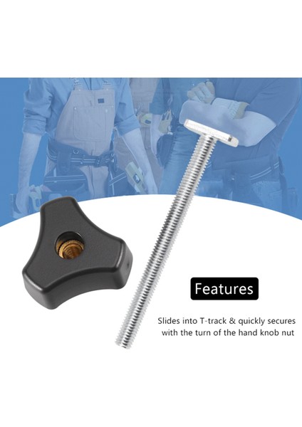 2 Set T Vidası ve M8 Plastik Sap, Metal Hızlı Oyunculuk T-Yüzü Için T-Track Dıy Ahşap Aracı Için Kelepçe Seti (Yurt Dışından) indirimleri