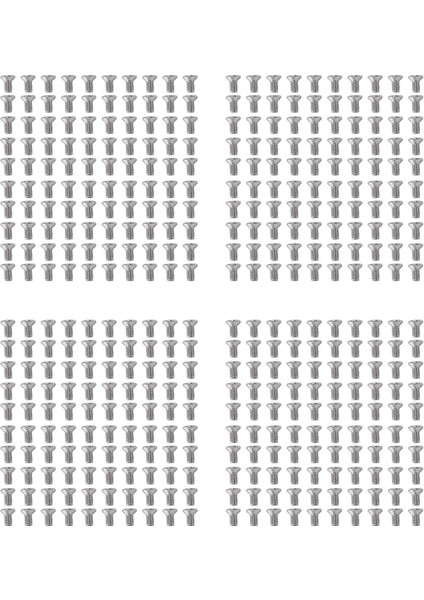 M3 x 6mm Phillips Düz Head Countersunk Cıvatalar Makine Vidaları 400 Pcs (Yurt Dışından)