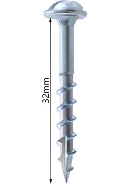 200PCS Ahşap Işleme 32MM Cep Deliği Vidaları Ph2 Çapraz Sürücü Kafası Kendi Kendine Dokunma Vidası Cep Deliği Jig (Yurt Dışından) fırsatları