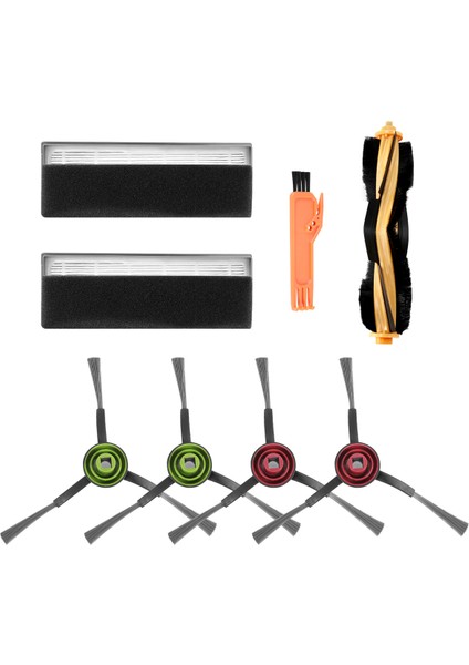 Ecovacs Deebot Ozmo 920/950/T5/T8/T8 Aıvı/t8 Max/t9 Max/t9 Power/n7/n8/n8+ Robotlu Süpürge Için Yedek Parçalar (Yurt Dışından) modelleri