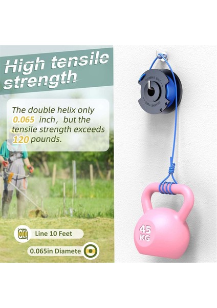 Ryobi One+ AC14RL3A Için Düzeltici, Kordon Düzeltme Değiştirme Makarası 0.065 Inç 18V, 24V ve 40V (Yurt Dışından) fırsatları