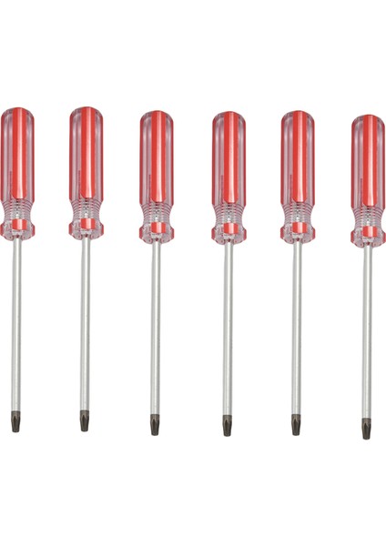 6x Plastik Tutma T20 Güvenlik Torx Tornavida El Aletleri (Yurt Dışından)