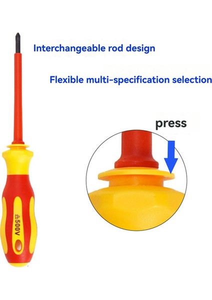 Yalıtılmış Elektrikli Tornavida Seti Manyetik Değiştirilebilir Tornavida Hanehalkı Cihazı Onarım Araçları (Yurt Dışından) fırsatları