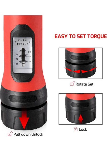 Ayarlanabilir Manuel Tork Tornavida Seti 20 Tornavida Bitli Pencereler Tork Tornavida. (Yurt Dışından) fırsatları