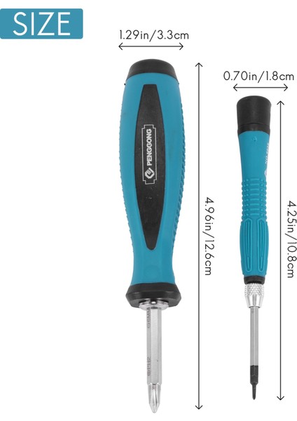 Penggong Tornavida Setleri 10 Adet Cr-V Manyetik Oluklu Phillips Yıldız Ev Aletleri Tamir Çok Fonksiyonlu El Alet Setleri (Yurt Dışından) fırsatları