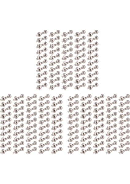 150SET M2X10MM Altı Soket Kafa Tuzlu Kapak Vidaları Cıvatalar Somun (Yurt Dışından)