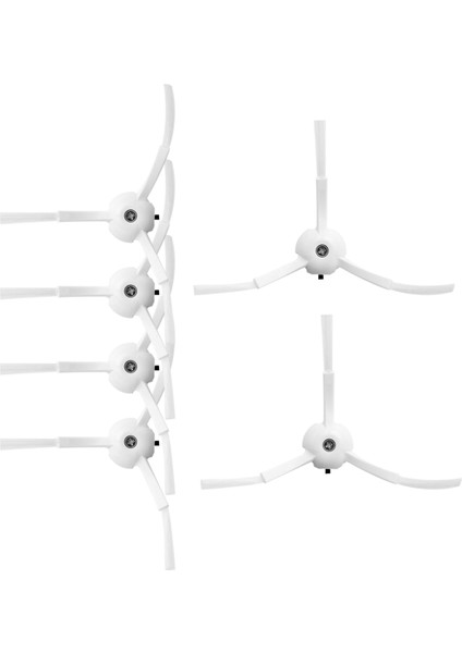 6 Adet Yan Fırça Değiştirme Xiaomi Roborock S6 S6 Saf S5 S5 Max S4 E4 E20 E25 E35 C10 S50 S51 Robot Vakum Parçaları (Yurt Dışından) fırsatları