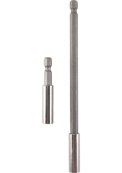 2pcs/set 1/4 Inç Altıgen Manyetik Bit Tutucu 60/150MM Tornavida Çubukları Güç Uzatma Matkap Sürücüsü (Yurt Dışından)