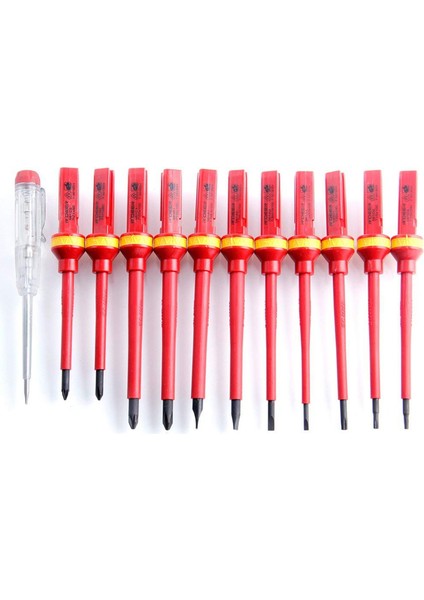 26 Pcs Vde Yalıtımlı Tornavida Seti Cr-V Yüksek Voltaj 1000V Manyetik Phillips Yuvalı Torx Tornavida El Aletleri (Yurt Dışından) modelleri