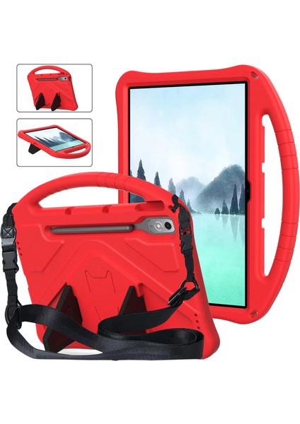 Lenovo Tab P12 TB-370 2023 Için Kayışlı Eva Tablet Kılıfı (Yurt Dışından)