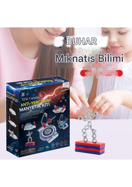 Mıknatıs Bilim Deney Seti (Yurt Dışından) modelleri
