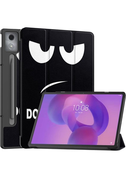 Lenovo Idea Tab Pro Için Boyalı Deri Kılıf (Yurt Dışından)
