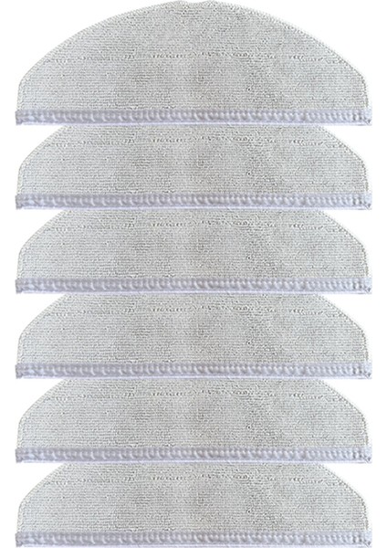 Eufy L60 / L50 Serisi Robot Süpürge Yedek Parçaları Yıkanabilir Paspas Pedi Için 6 Adet Paspas Bezi (Yurt Dışından)