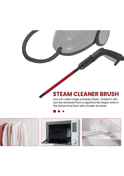 Karcher Için Sc2 Sc3 Sc4 Sc5 Buharlı Temizleyici Fırça Kumaş Tarak Fırça Memesi Asılı Ütü Memesi Ütü Fırçası Çubuk (Yurt Dışından) indirimleri