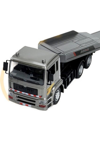 1:18 Ölçekli 2.4g Uzaktan Kumanda Simülasyonu Alaşımlı Platform Kamyon Römorku Uzaktan Kumandalı Oyuncak (Yurt Dışından) modelleri