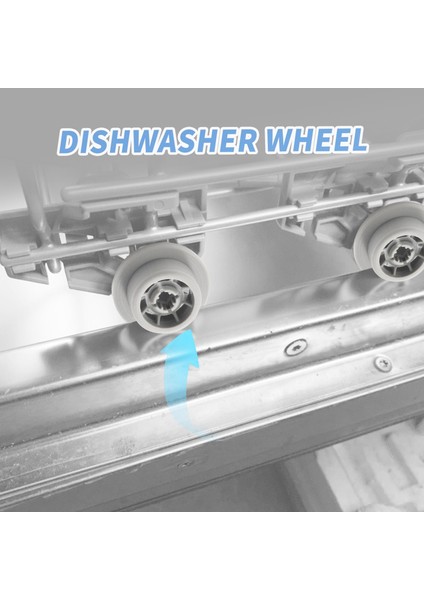Adet Bulaşık Makinesi Tekerleği Dayanıklı 165314 Bulaşık Makinesi Alt Raf Tekerlek Değiştirme Whirlpool ve Kenmore Bulaşık Makinesi Için Fit (Yurt Dışından) fiyatları