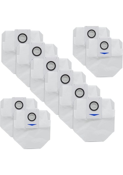 Ecovacs Deebot X1 Omni/turbo Robotlu Süpürge Aksesuarları Vakum Torbaları Için Yedek Parçalar Toz Torbaları (Yurt Dışından)