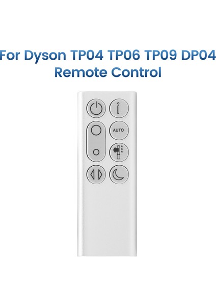 Dyson Pure Cool TP04 TP06 TP09 DP04 Arındırıcı Fan Uzaktan Kumandası Için Yedek Uzaktan Kumanda (Gümüş) (Yurt Dışından) indirimleri