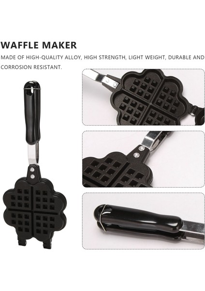 Gaz Tipi Ev Aşk Waffle Kalıp Pişirme Kalıp Ev Yapışmaz Kek Tava Dıy Waffle Makinesi (Yurt Dışından) indirimleri