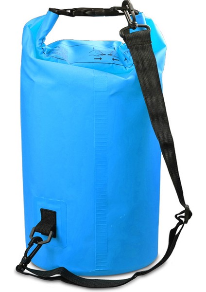 10L Açık Hava Su Geçirmez Çanta Kova Kuru Çuval Yüzen Yüzme Için - Bebek Mavisi (Yurt Dışından) fiyatları